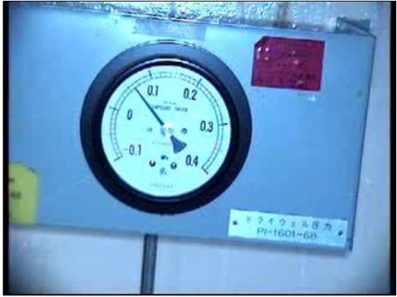 原子炉格納容器圧力計の確認結果