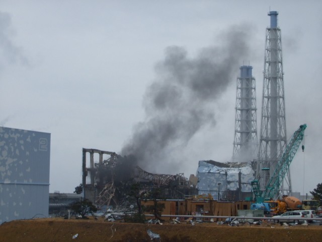 Appearance of Unit 3 after the explosion 