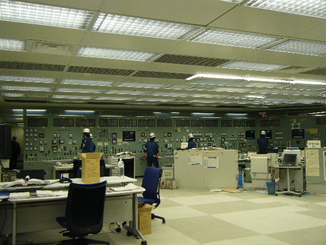 Main Control Room after Tsunami arrived