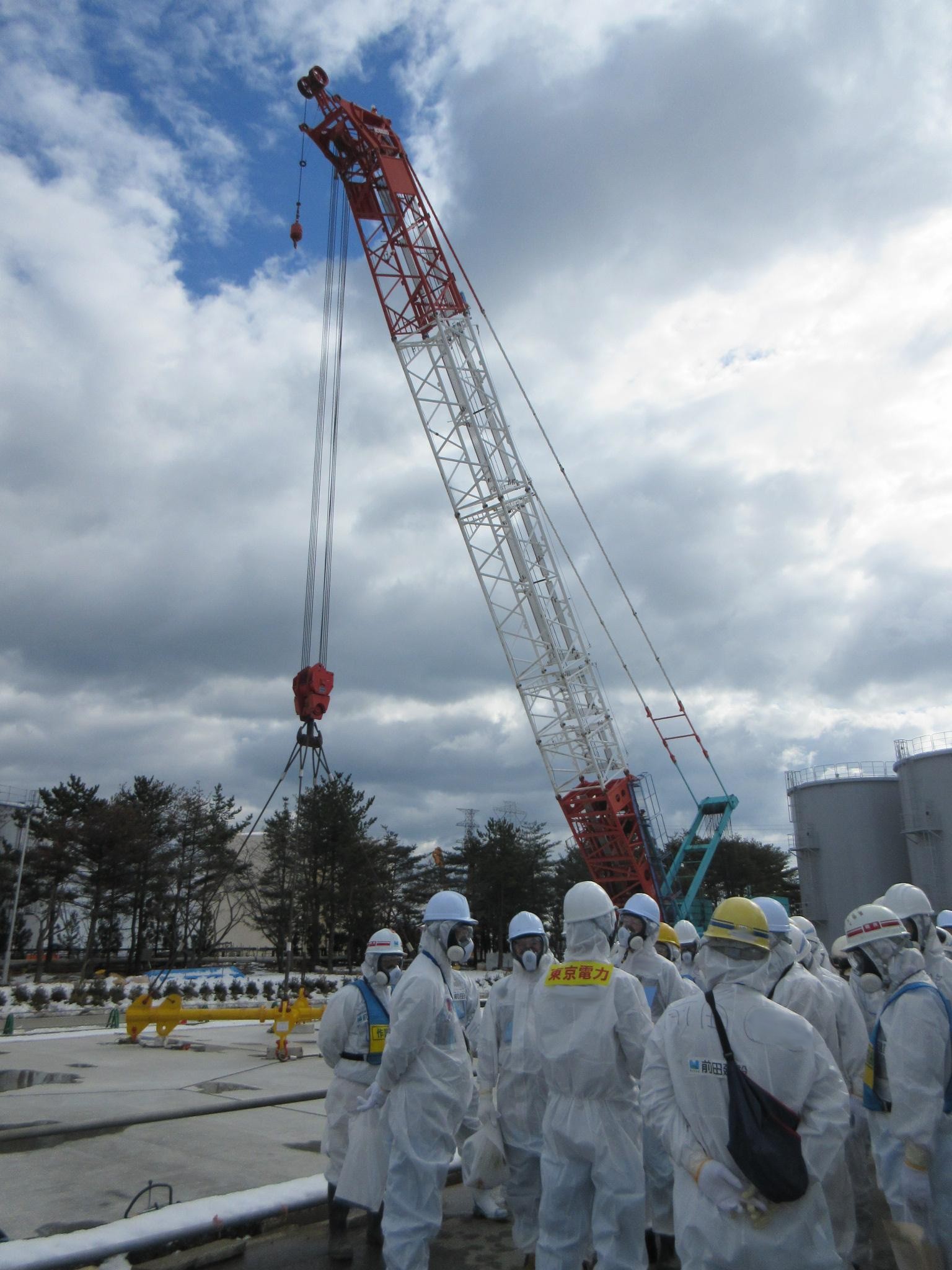 東京電力ホールディングス 写真・動画集｜ 福島第一原子力発電所における作業再開の状況
