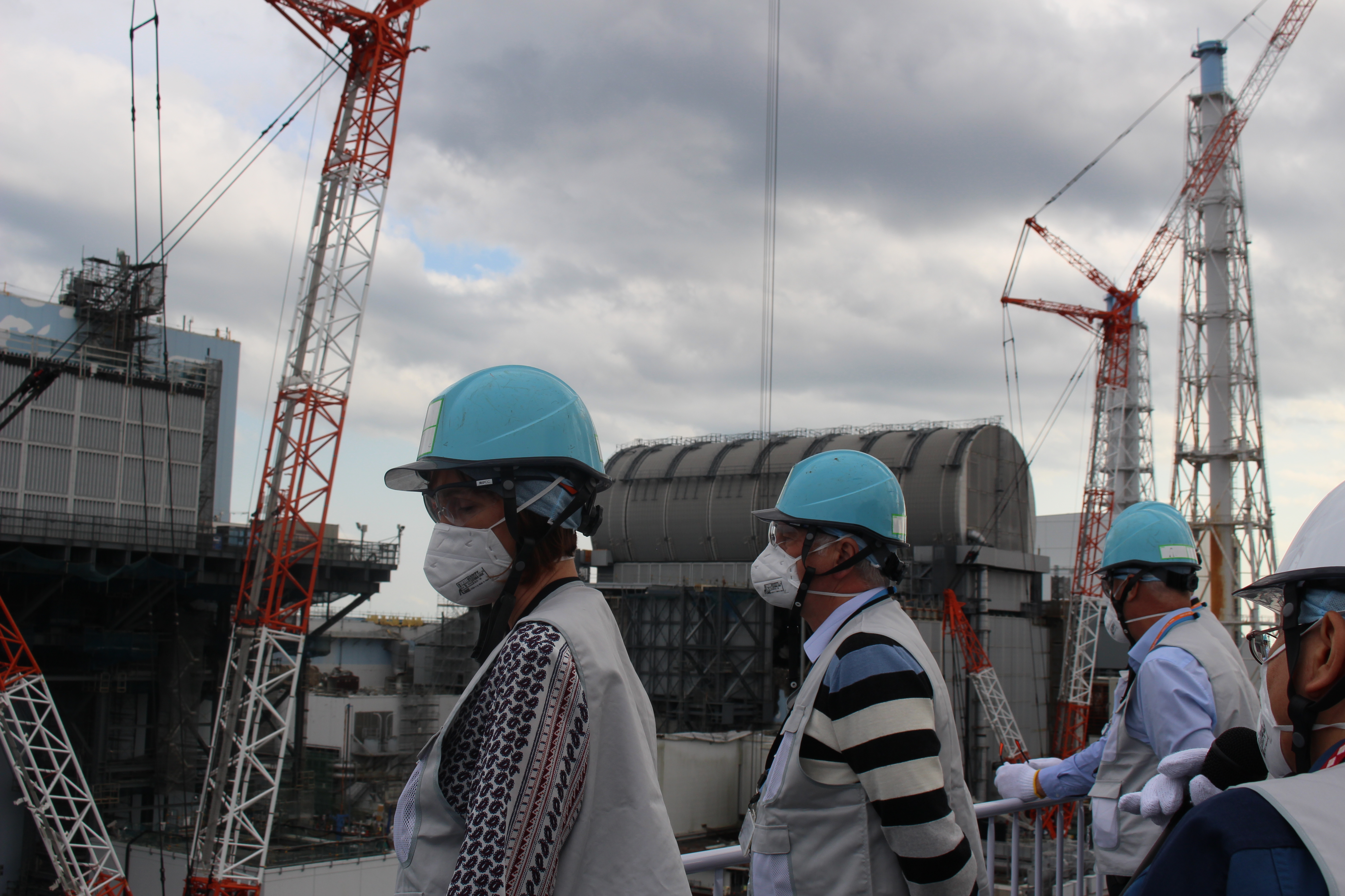 Visit to the Fukushima Daiichi Nuclear Power Station by the IAEA review mission to assess the safety of ALPS treated water