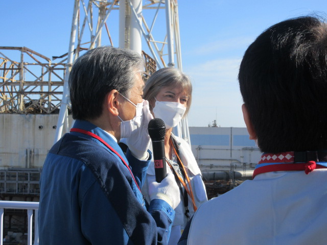 H.E. Ms. Julia Margaret Longbottom, British Ambassador to Japan’s visit to the Fukushima Daiichi Nuclear Power Station
