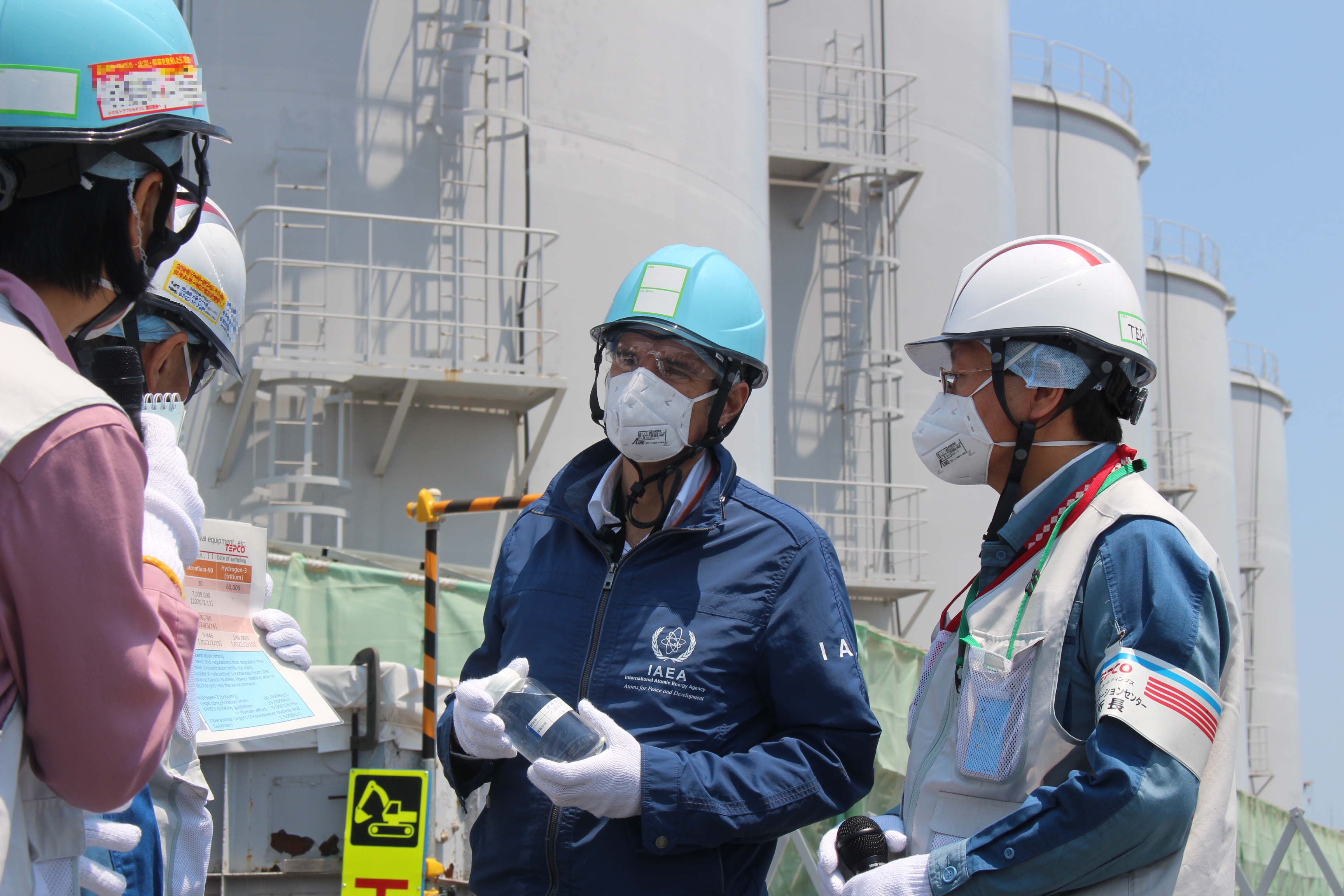 国際原子力機関（IAEA）グロッシー事務局長による福島第一原子力発電所ご視察について