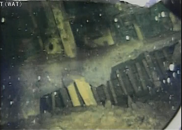 Conditions at bottom of pedestal foundation (Taken on May 17, 2022)