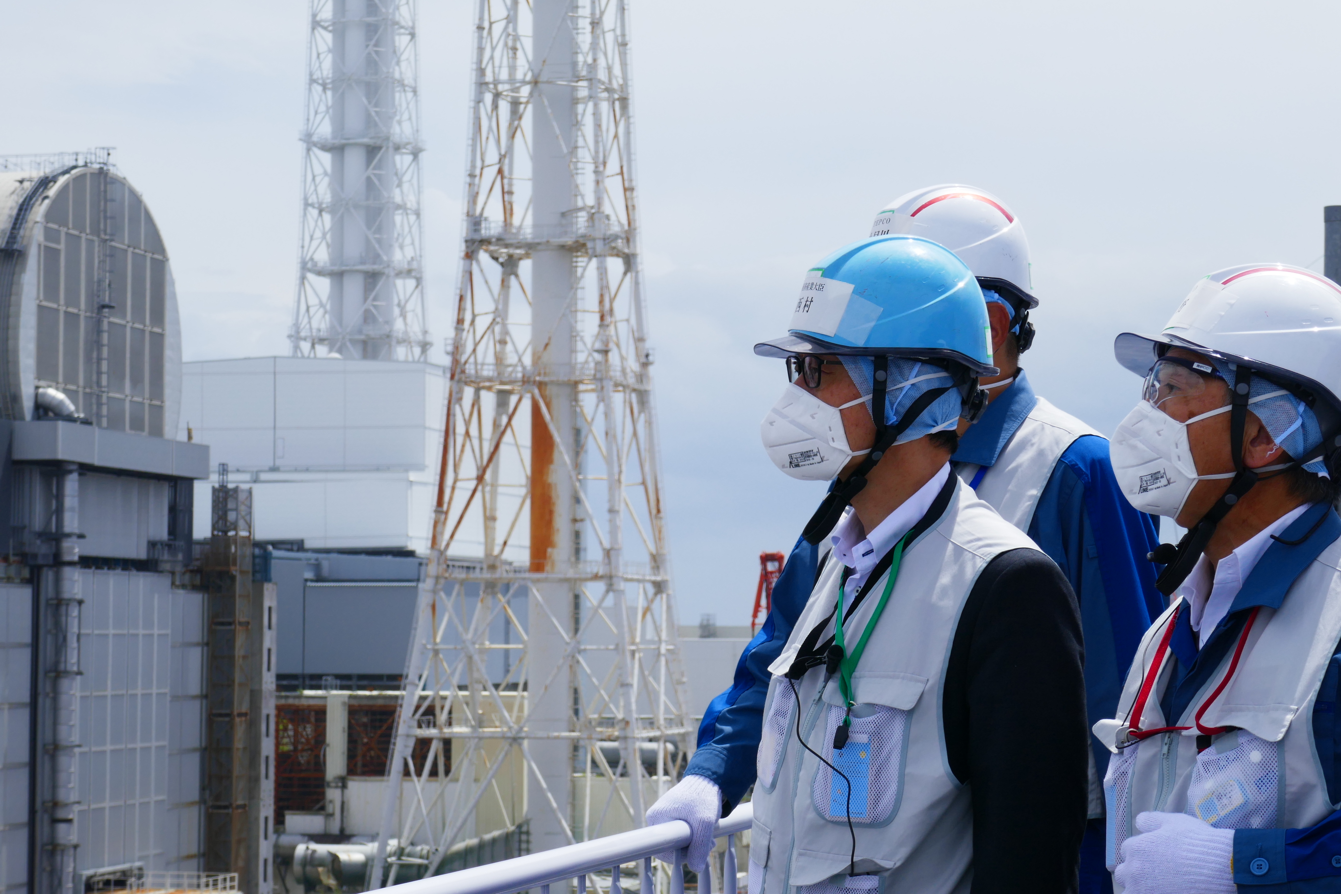 METI Minister Yasutoshi Nishimura’s visit to the Fukushima Daiichi Nuclear Power Station
