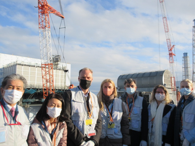 EUエネルギー大臣　カドリ・シムソン氏が福島第一原子力発電所をご視察