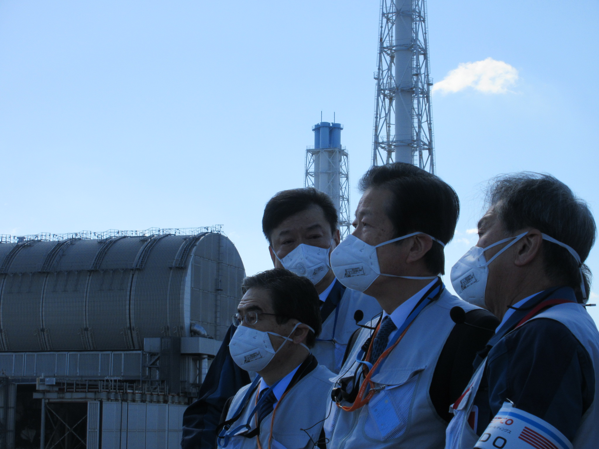 公明党 山口代表による福島第一原子力発電所ご視察について