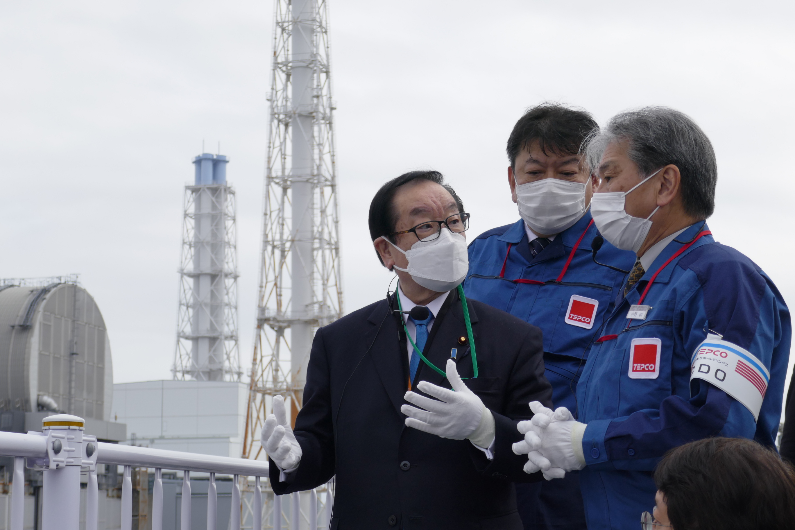 渡辺復興大臣による福島第一原子力発電所ご視察について