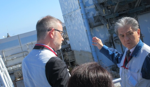 デミアン・コール　駐日アイルランド大使が福島第一原子力発電所をご視察