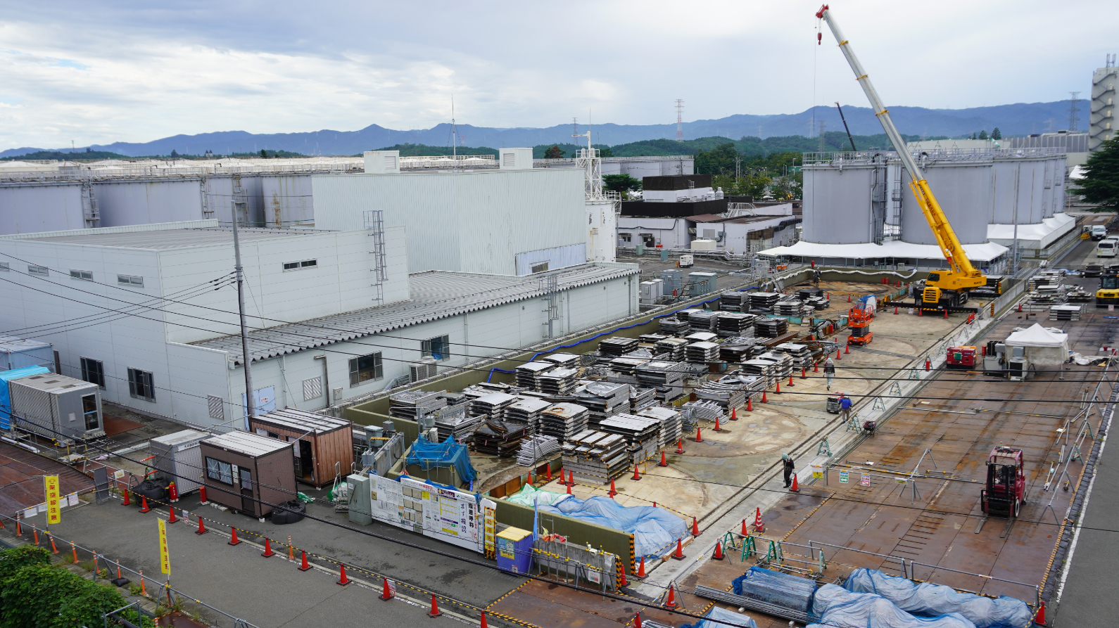 Fukushima Daiichi Nuclear Power Station Completion of dismantling of J9 area tanks