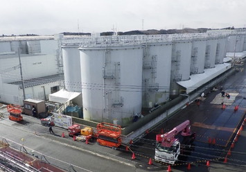 J9 area before commencement of tank dismantling work (Photographed on February 13, 2025)