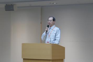 激励をいただいている様子