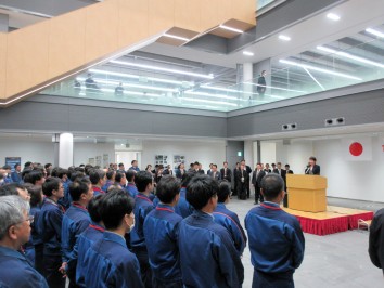 激励をいただいている様子②