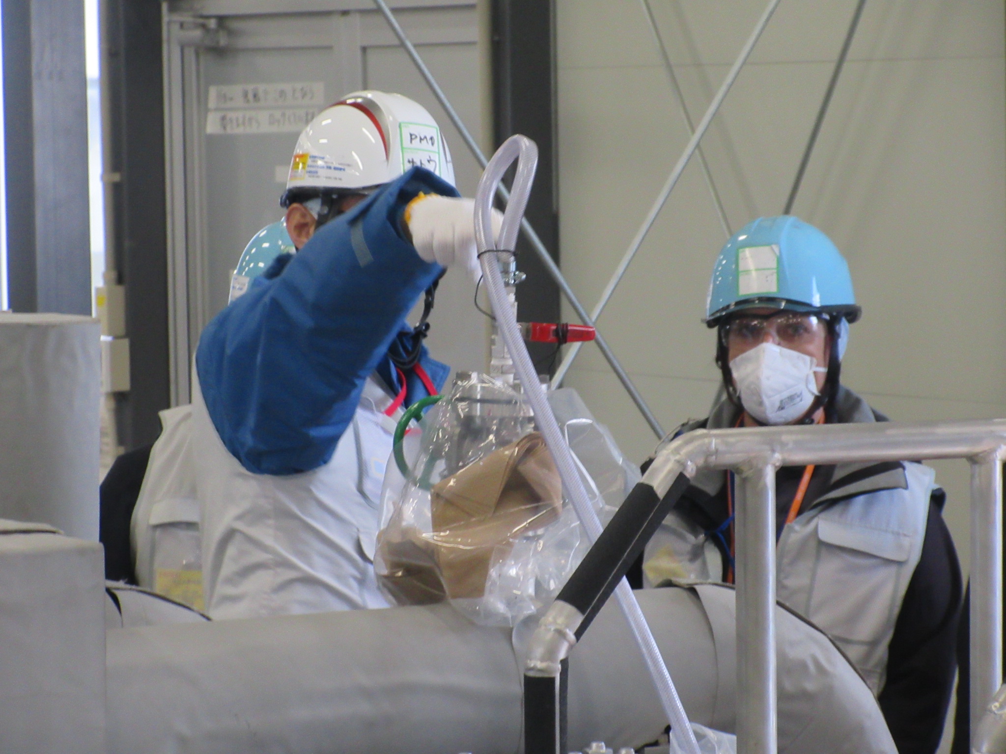 国際原子力機関（IAEA）カリーヌ・エルヴィウ事務次長が福島第一原子力発電所をご視察