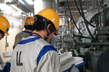 RCIC健全性確認の様子③