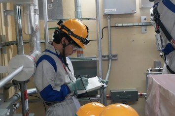 HPAC健全性確認の様子④