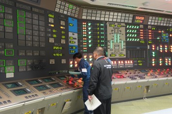 総合負荷性能検査の様子④（中央制御室）