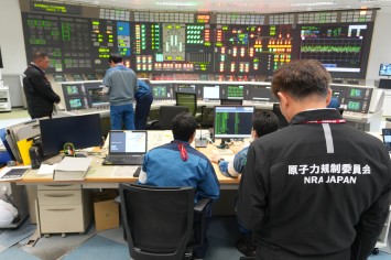 総合負荷性能検査の様子⑥（中央制御室）