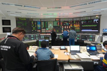 総合負荷性能検査の様子⑦（中央制御室）