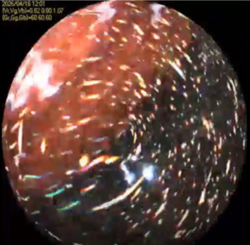 N16Aノズル約5.5m下