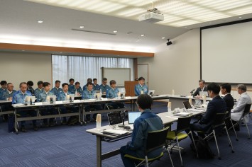 KK運営会議の冒頭挨拶の様子②