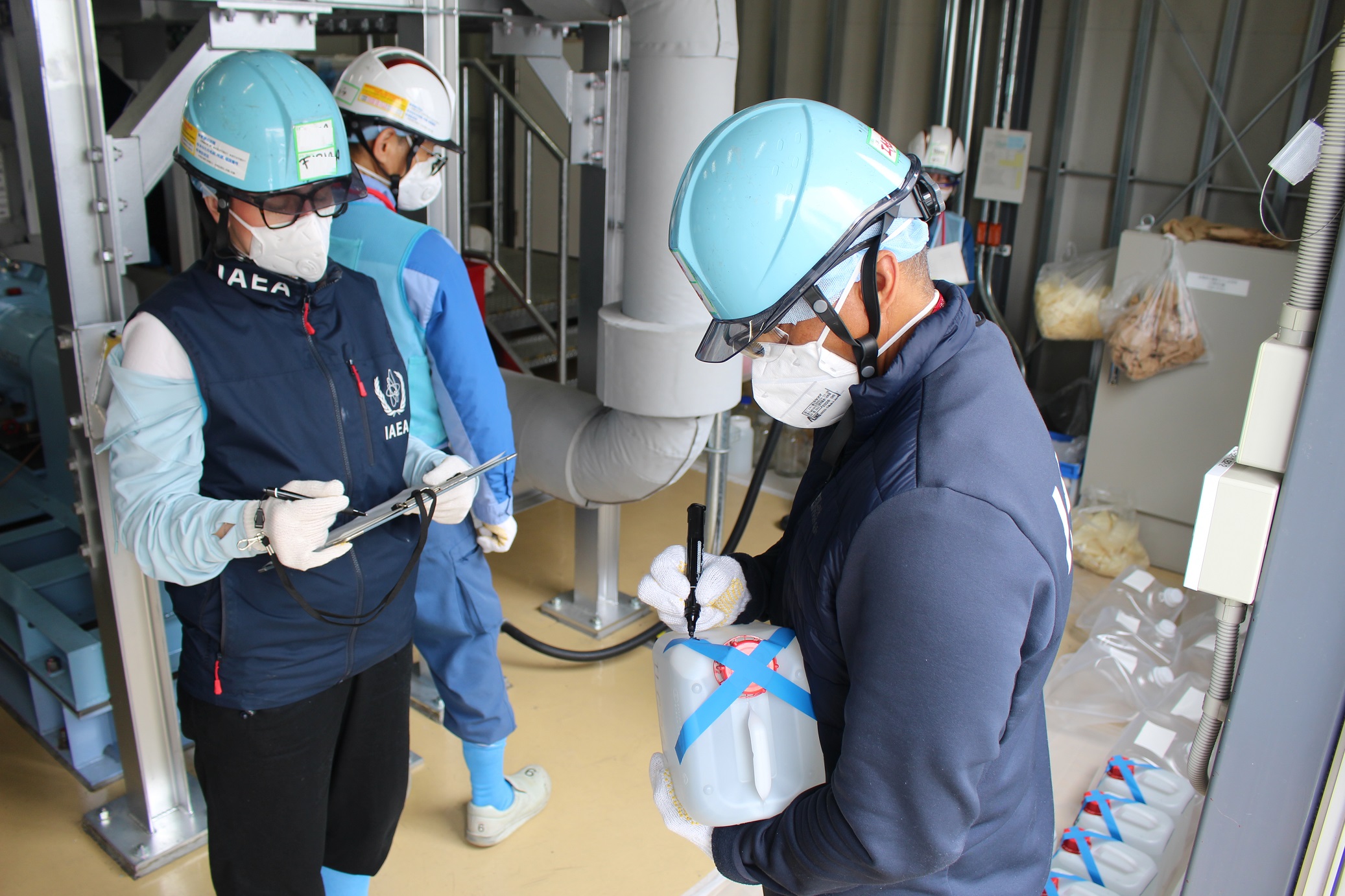 国際原子力機関（IAEA）による希釈前のALPS処理水の分析機関間比較（ILC）のためのサンプリング